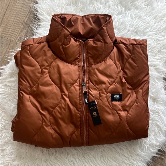 Vans Quilted Jacket - Rust - Picture 9 of 9